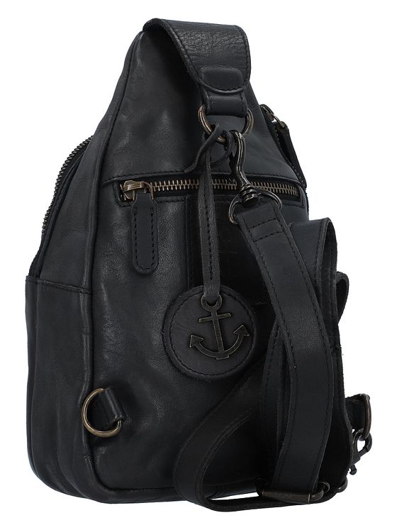 Harbour 2nd Urban Poets skuldertaske i læder 26 cm