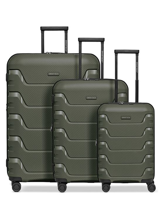 Smartbox Edition 01 4 hjul Kuffert 3-delt med strækfold Smartbox Edition 01 4 hjul Kuffert 3-delt med strækfold