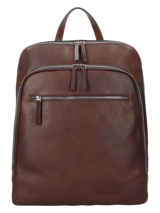 Leonhard Heyden Roma rygsæk læder 40 cm rum til bærbar computer