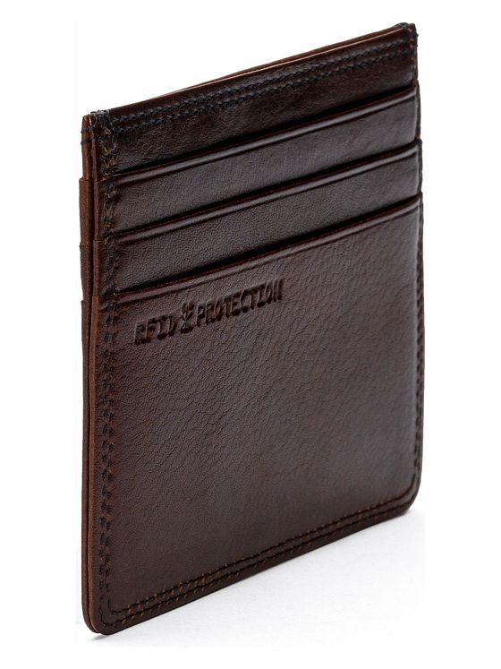 Farmhood Memphis Kreditkortetui RFID-beskyttelse Læder 10 cm