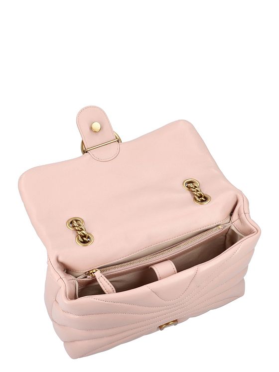 PINKO Love Puff Skuldertaske Læder 30 cm