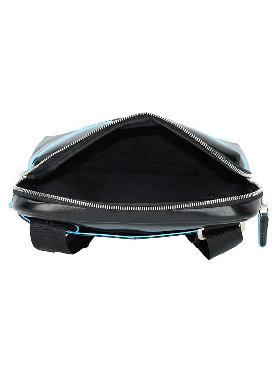 Piquadro Bogstav-skuldertaske i læder 26 cm