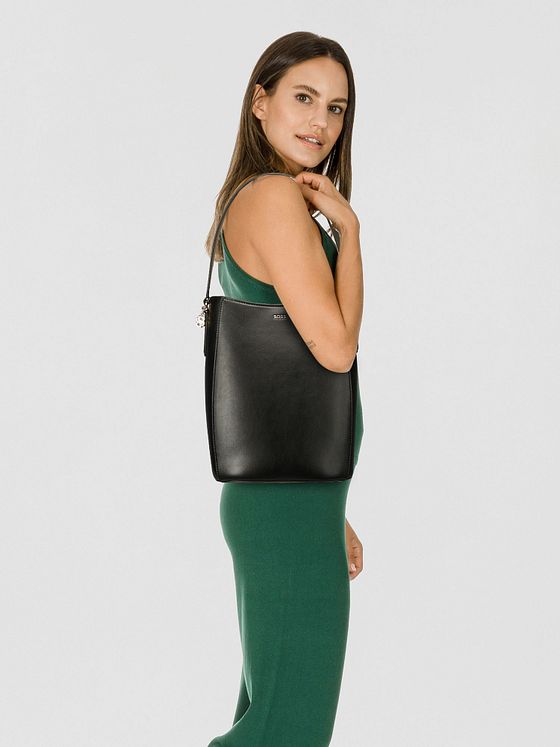 Boss Numah Skuldertaske Læder 23 cm Boss Numah Skuldertaske Læder 23 cm