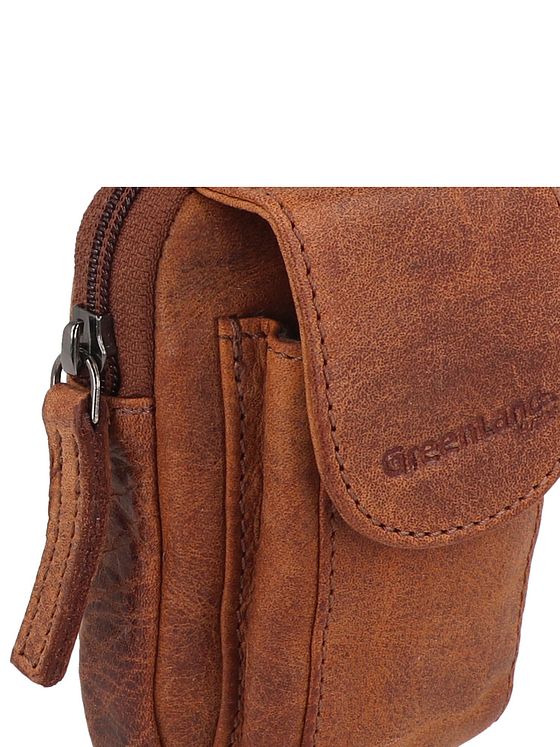 Greenland Nature Montana bæltetaske læder 9 cm mobilrum