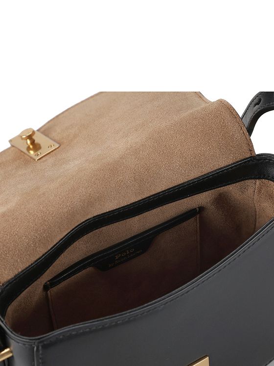 POLO RALPH LAUREN Polo ID Skuldertaske Læder 19 cm POLO RALPH LAUREN Polo ID Skuldertaske Læder 19 cm