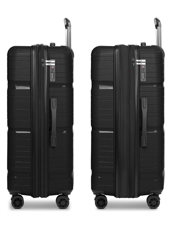 d & n Travel Line 4300-Plus 4 hjul Trolley L 76 cm med strækfold