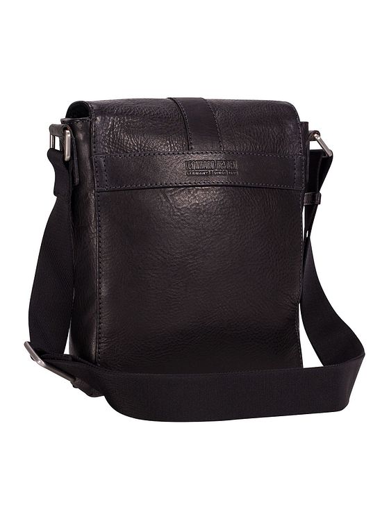 Leonhard Heyden Bergamo S skuldertaske i læder 20 cm