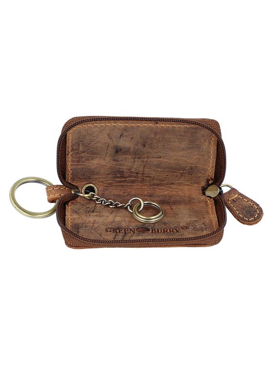 Greenburry Vintage nøgleetui i læder 8,5 cm