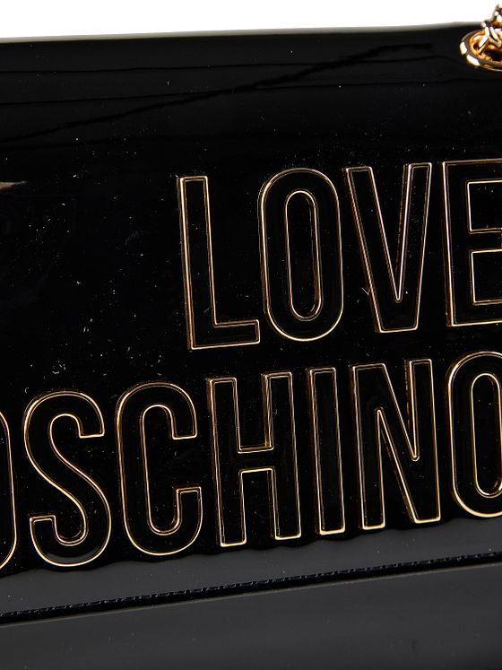 Love Moschino Enameled Logo Taška přes rameno 25 cm