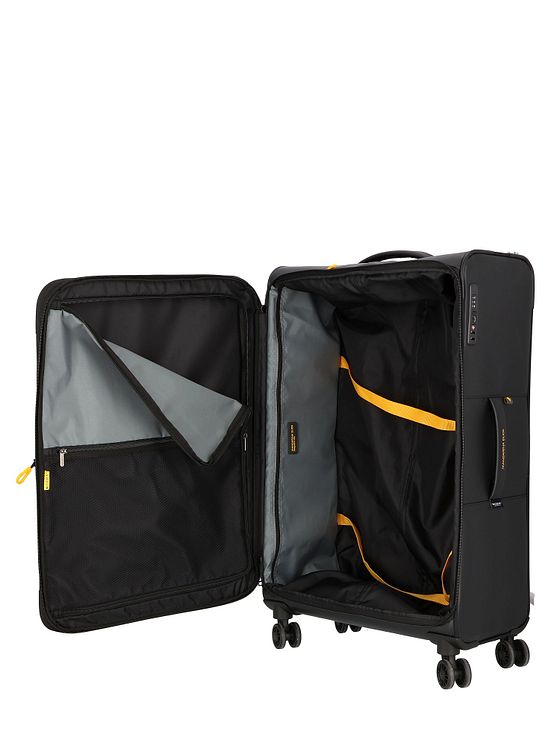 Mandarina Duck Eco Coated 4 hjul Trolley L 78 cm med strækfold