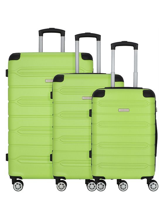 NOWI Rhodos 4 hjul Kuffert 3-delt