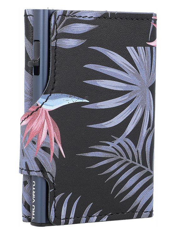 Tru Virtu Click & Slide kreditkortholder RFID læder 6,5 cm
