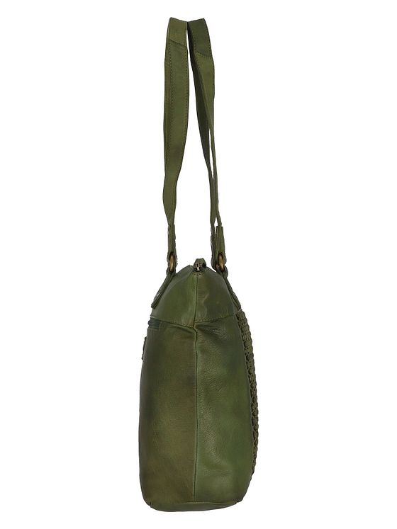 Greenland Nature Femi & Nine-skuldertaske i læder 35 cm