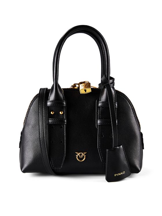 PINKO Bowling Bag Håndtaske Læder 21 cm