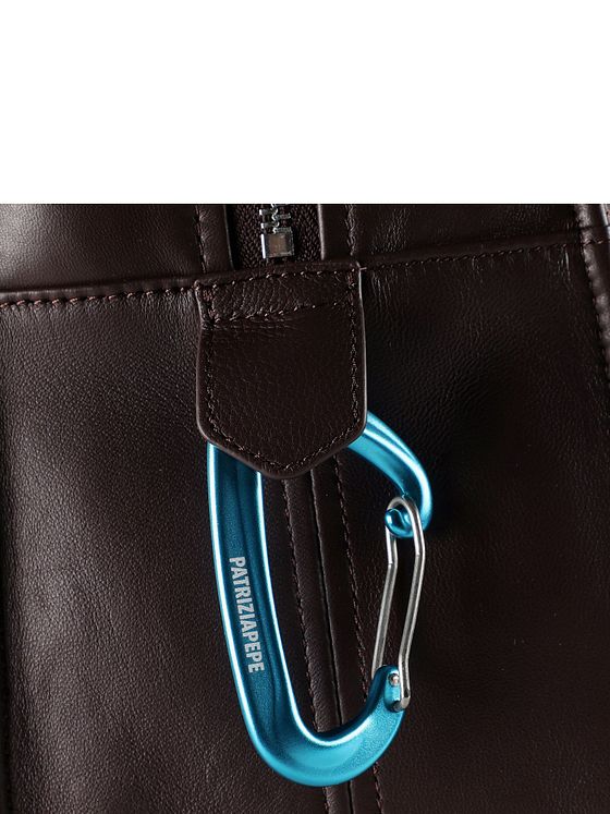 Patrizia Pepe Skuldertaske Læder 34 cm