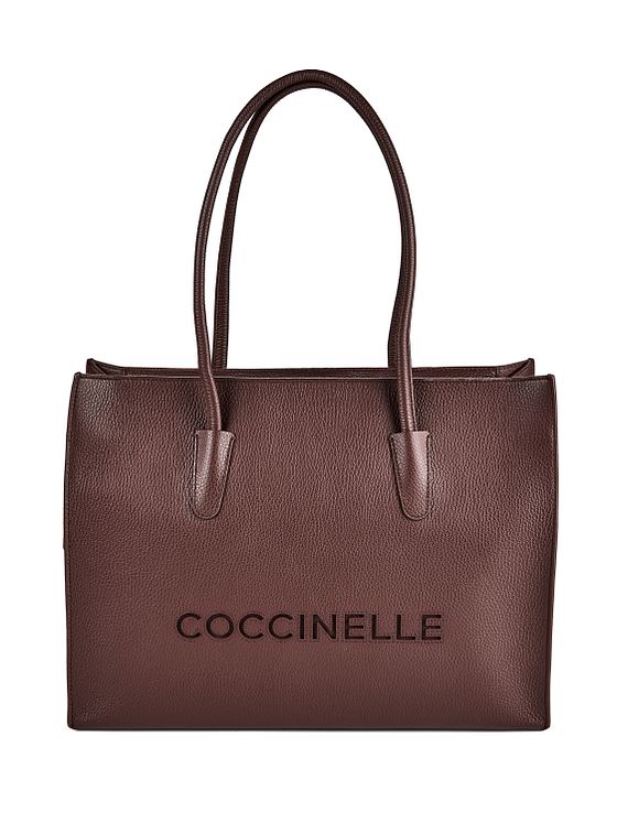 Coccinelle Myrtha Schultertasche Leder 40 cm Laptopfach Coccinelle Myrtha Schultertasche Leder 40 cm Laptopfach