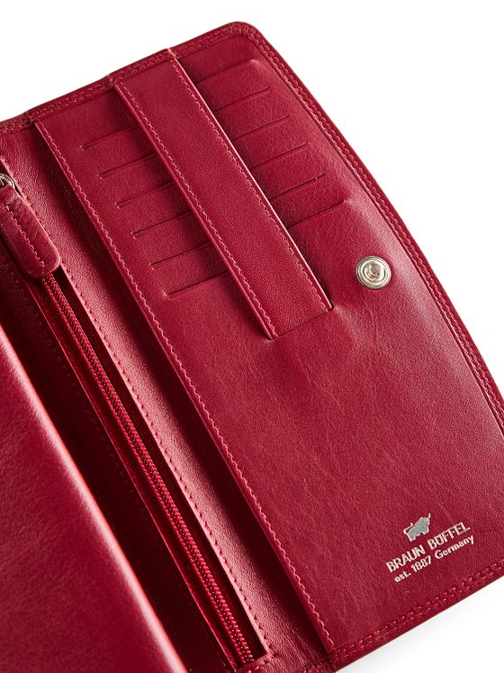 Braun Büffel Golf 3.0 Pung RFID-beskyttelse Læder 18 cm Braun Büffel Golf 3.0 Pung RFID-beskyttelse Læder 18 cm