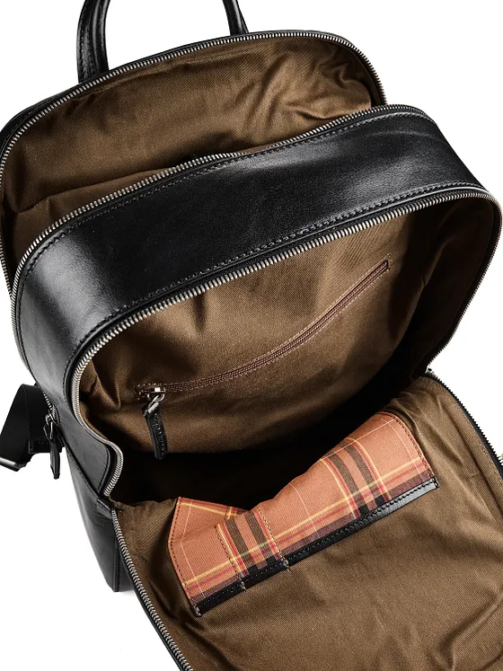 The Bridge Matteo Dagsryggsäckar Läder 38 cm Laptopfack