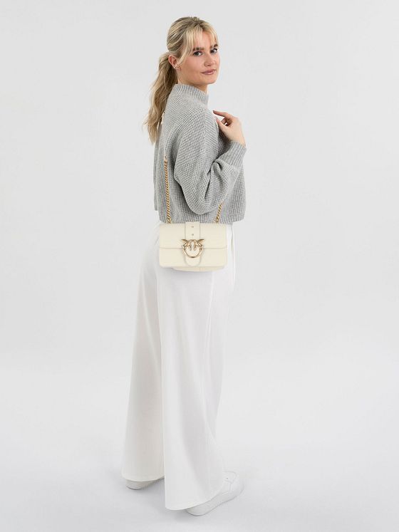 PINKO Love One Skuldertaske Læder 21 cm