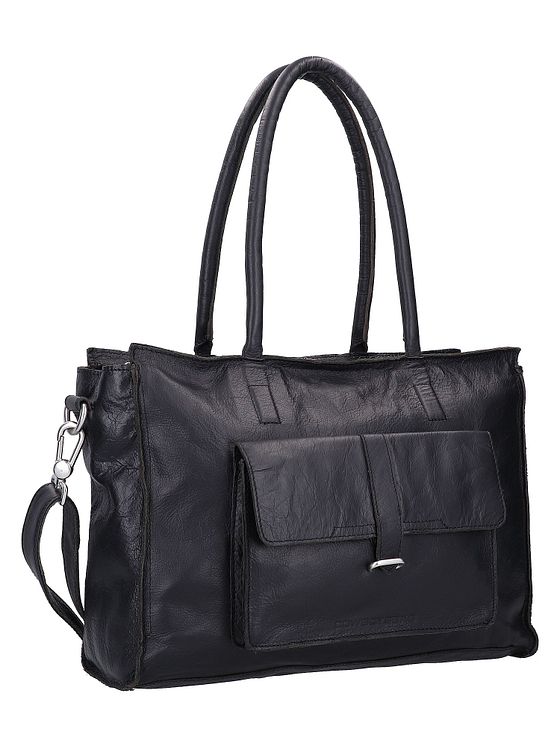 Cowboysbag Kožená taška přes rameno Edgemore 41 cm s přihrádkou na notebook