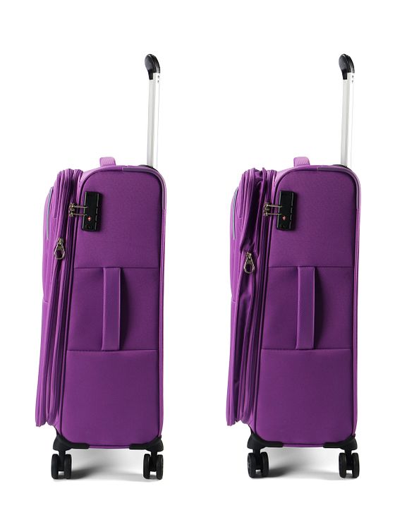 American Tourister Air Wave 4 hjul Kuffert 3-delt med strækfold