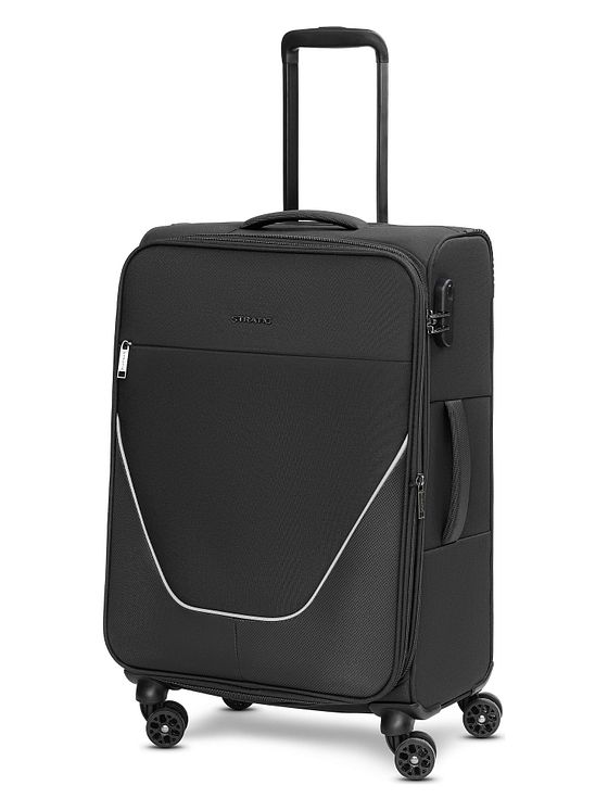 Stratic taska 4-hjuls trolley M 65 cm med ekspansionsfold Stratic taska 4-hjuls trolley M 65 cm med ekspansionsfold