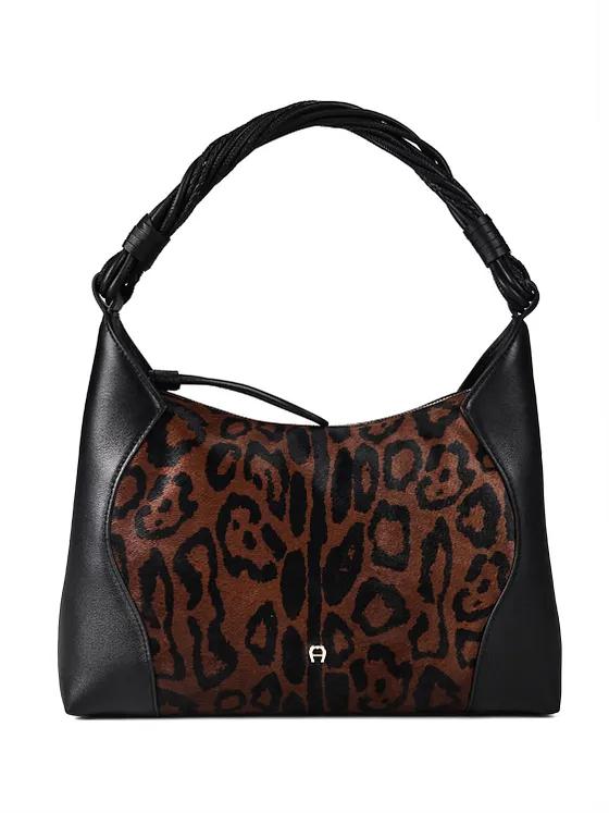 AIGNER Giara Axelväska Läder 33 cm