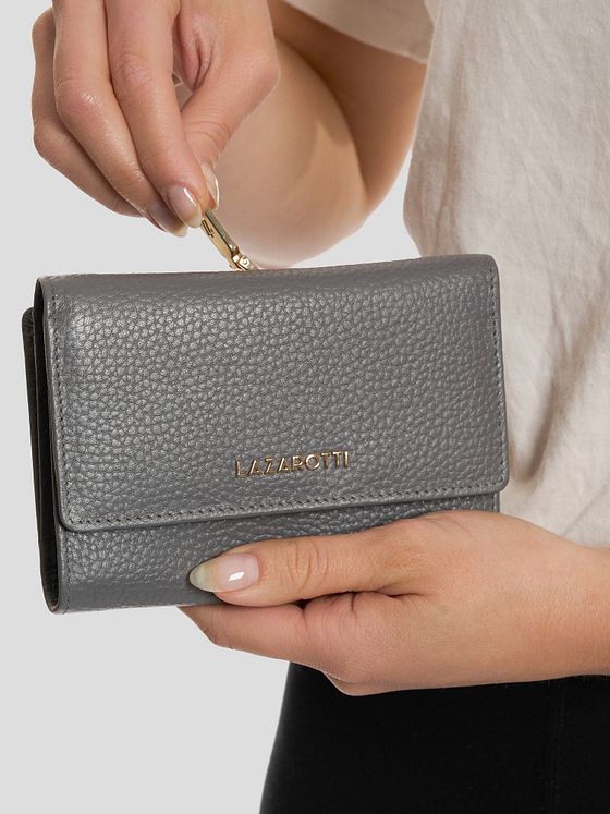 Lazarotti Bologna Leather Pung Læder 14 cm