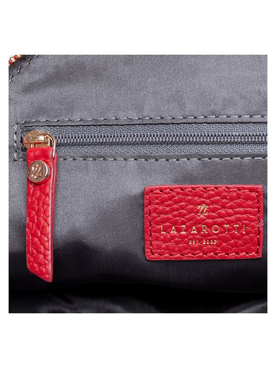 Lazarotti Bologna Leather Håndtaske Læder 17 cm