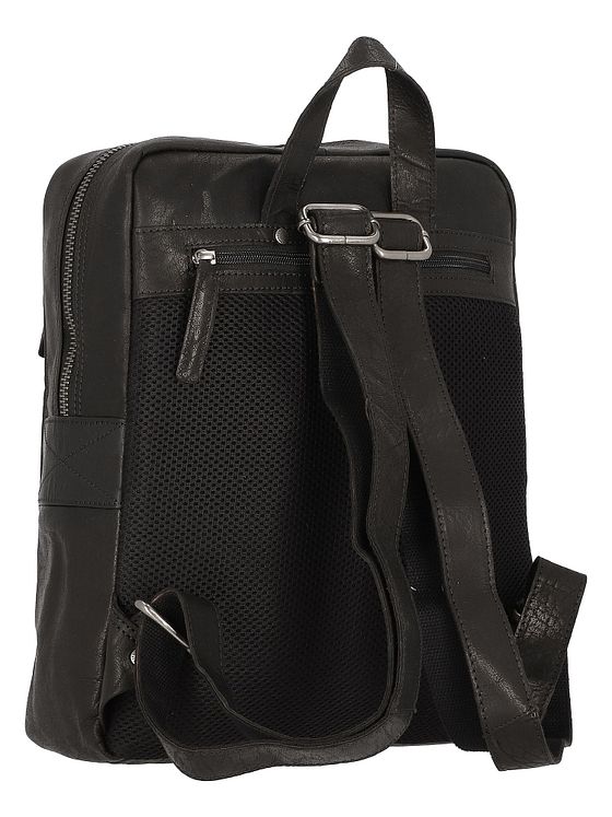 Spikes & Sparrow Bronco batoh kožený 34 cm přihrádka na notebook