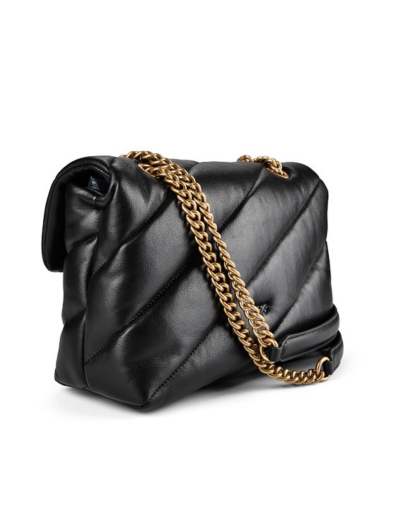 PINKO Love Classic Bolsa de hombro Piel natural 27 cm PINKO Love Classic Bolsa de hombro Piel natural 27 cm
