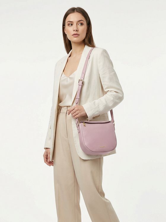 Lazarotti Bologna Leather Crossbody taška přes rameno kůže 25 cm