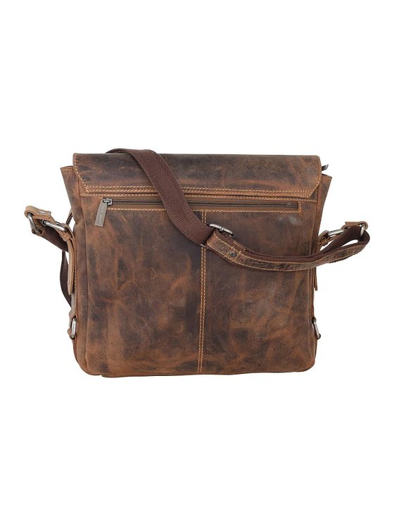 Greenburry Vintage Revival Vol. 1 skuldertaske i læder 32 cm