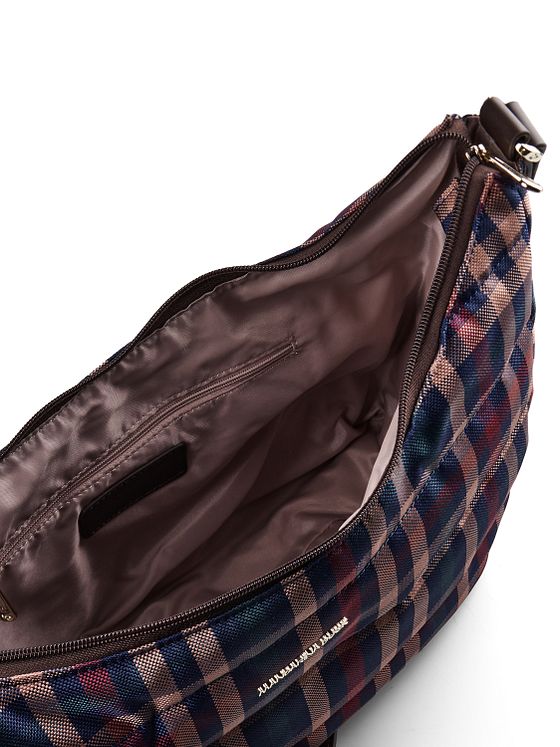 Mandarina Duck Tartan Skuldertaske 36 cm Mandarina Duck Tartan Skuldertaske 36 cm