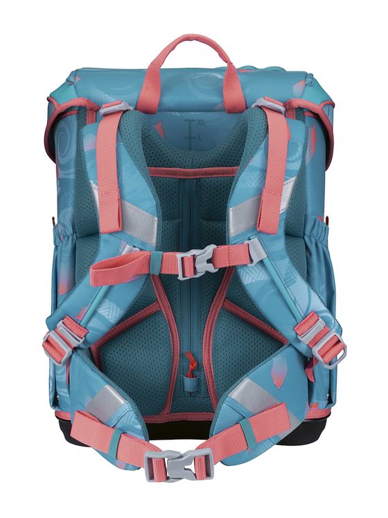 Scout Neo Exklusiv Safety Light Skoleransel-sæt 5-delt