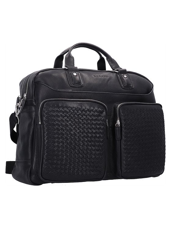 bugatti Vævet dokumentmappe i læder 48 cm