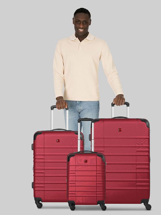 Wenger Amplar Evo 4 hjul Kuffert 3-delt med strækfold Wenger Amplar Evo 4 hjul Kuffert 3-delt med strækfold