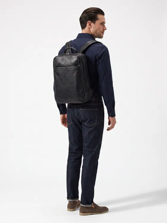 Jost Glasgow Daypack RFID-beskyttelse Læder 44 cm Laptoprum Jost Glasgow Daypack RFID-beskyttelse Læder 44 cm Laptoprum