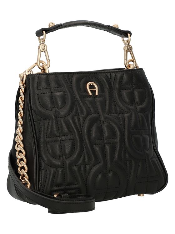 AIGNER Diadora håndtaske i læder 20 cm