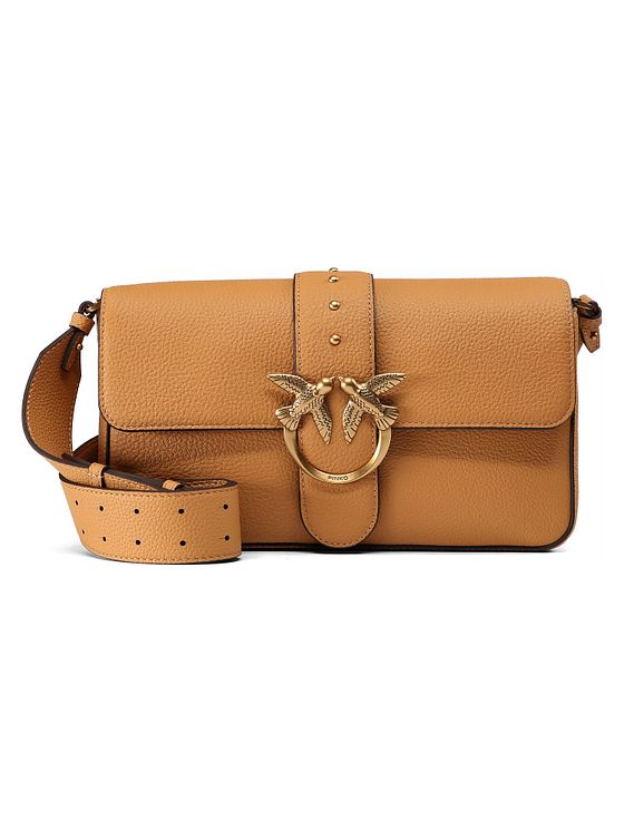 PINKO Love One Skuldertaske Læder 27 cm