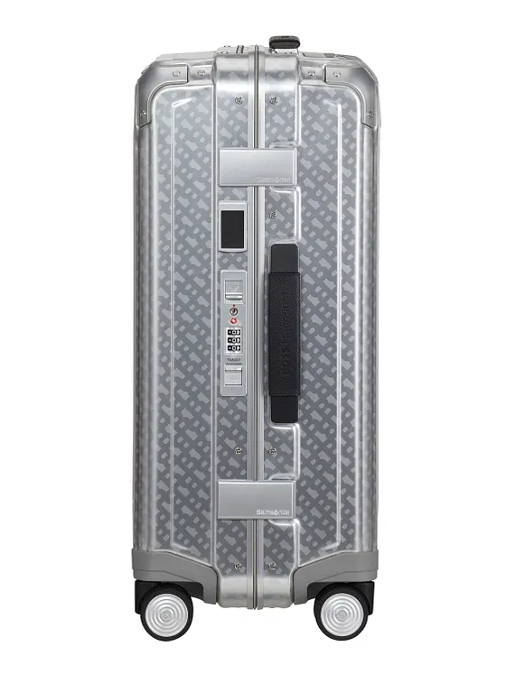 Samsonite Lite-Box Alu Boss Edition – příruční zavazadlo na kolečkách z hliníku s 4 kolečky, 55 cm