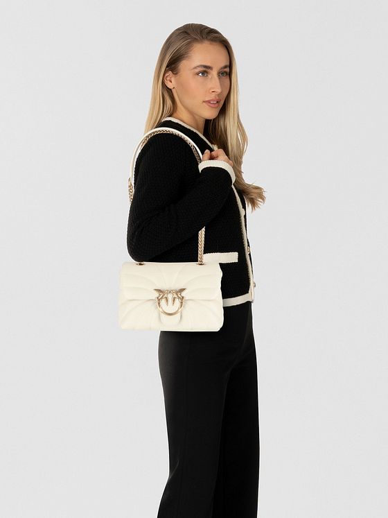 PINKO Love Puff Skuldertaske Læder 23 cm