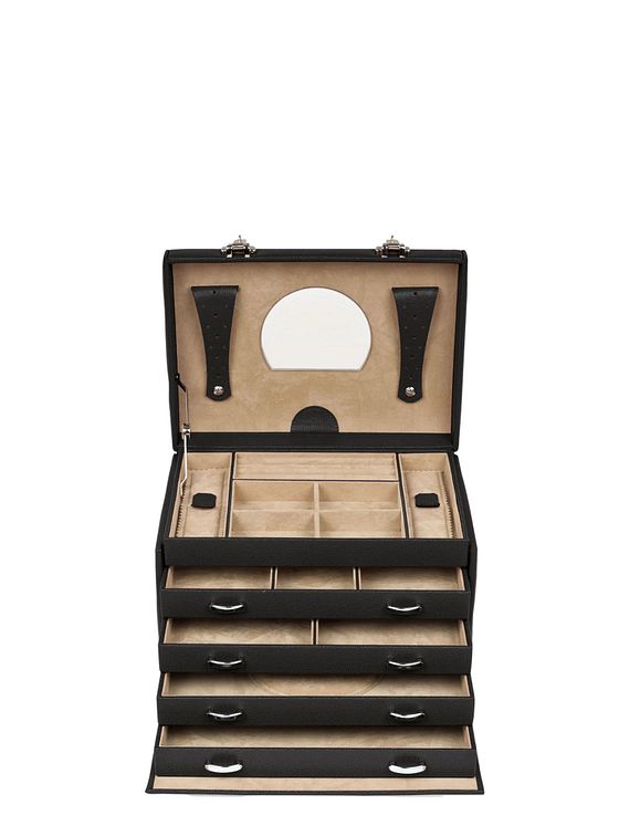 Windrose Beluga Smykkeskrin Læder 26.5 cm