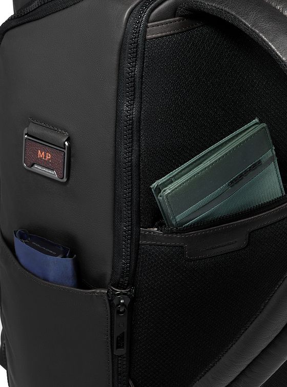Piquadro Harper Daypack Læder 44 cm Laptoprum Piquadro Harper Daypack Læder 44 cm Laptoprum