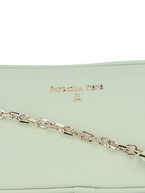 Patrizia Pepe Skuldertaske i læder 20 cm Patrizia Pepe Skuldertaske i læder 20 cm