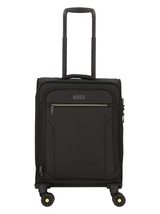 d & n Travel Line 9704 4 hjul Kabinetrolley S 55 cm med strækfold d & n Travel Line 9704 4 hjul Kabinetrolley S 55 cm med strækfold