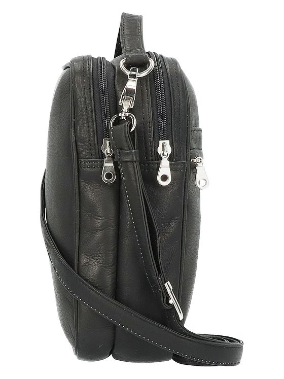 Harold's Landlig håndtaske i læder 18 cm