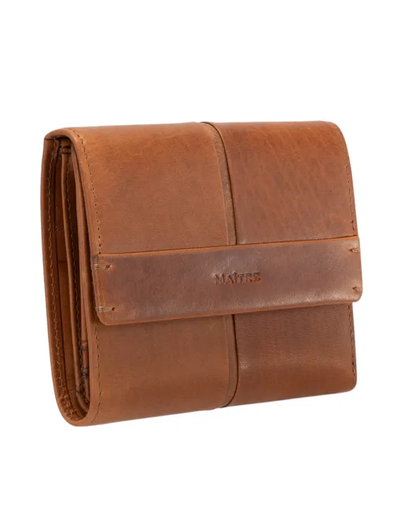 Maître Birkenfeld Dalene Cartera Piel natural 12 cm Maître Birkenfeld Dalene Cartera Piel natural 12 cm