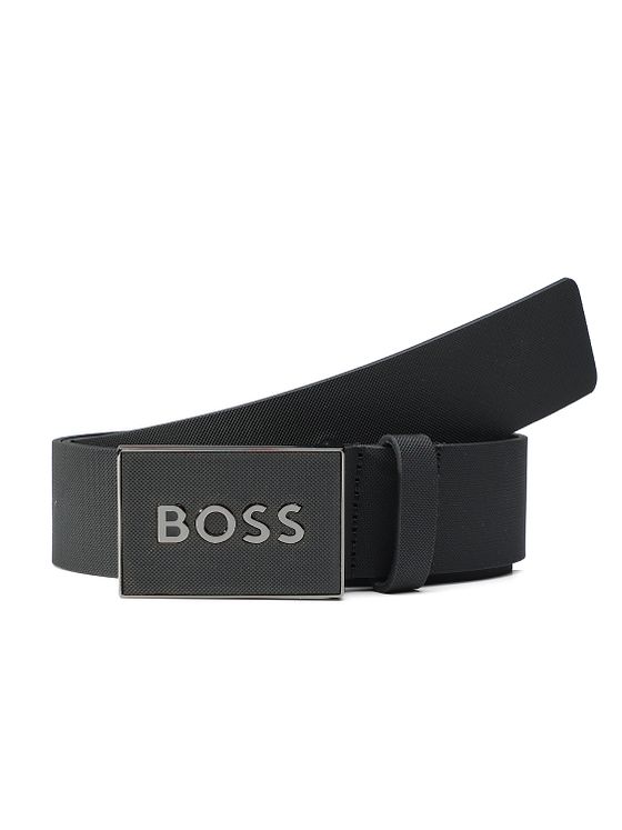 Boss Ikon-bælte i læder Boss Ikon-bælte i læder