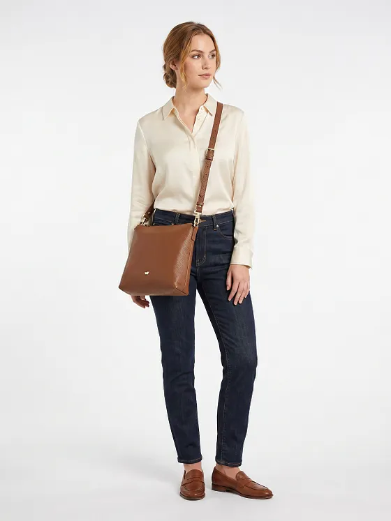 Braun Büffel Hanna Bolsa de hombro M Piel natural 26 cm Braun Büffel Hanna Bolsa de hombro M Piel natural 26 cm